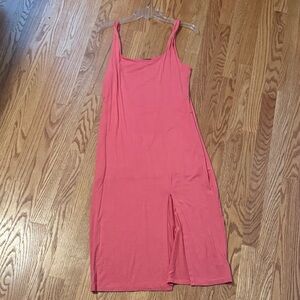 Gentle Fawn Coral Midi Dress